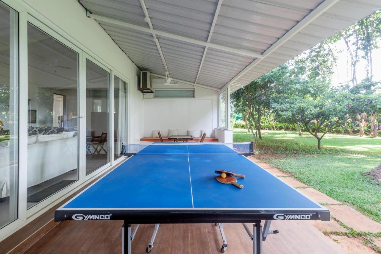 Hamptons Charm By Stayvista Luxury 5Br With Pool, Lawn & Table Tennis Alibag Exterior photo